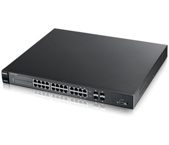 ZyXEL GS1910-24HP Управляемый L2 Power over Ethernet (PoE) Черный