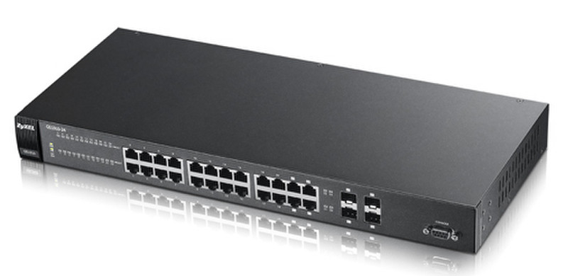 ZyXEL GS1910-24 Gigabit Ethernet (10/100/1000) Черный