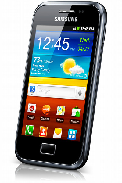 Samsung Galaxy GALAXY Ace Plus 2.7ГБ Черный
