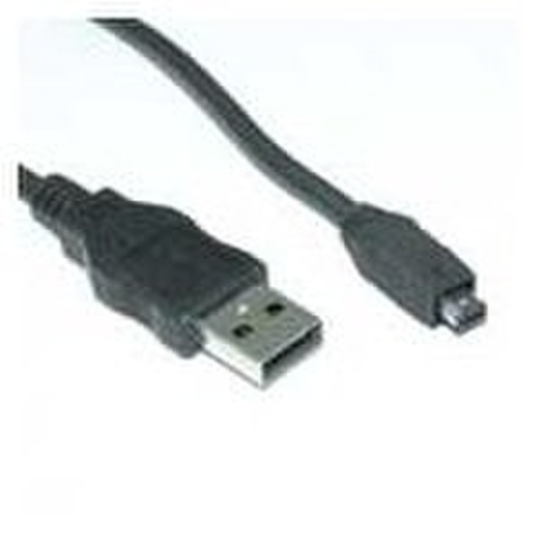 Domesticon VU 2423 3m Black USB cable