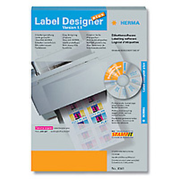 HERMA Label Designer plus label software (EN/FR/NL)