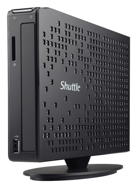 Shuttle XS35V3 Intel NM10 BGA559 D2700 Черный ПК/рабочая станция barebone