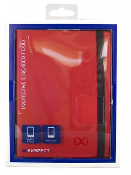 Exspect EX0015 Folio Red e-book reader case