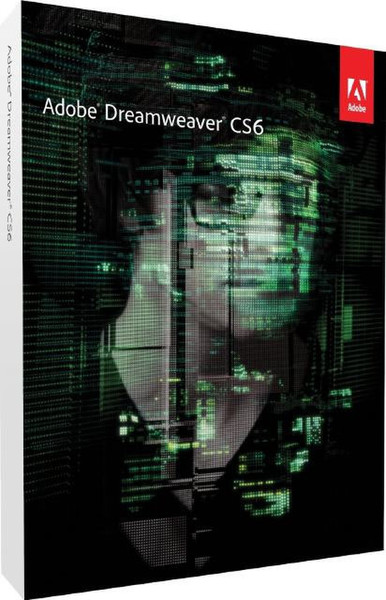 Adobe Dreamweaver CS6 v12, DVD, Mac, 1U, DEU