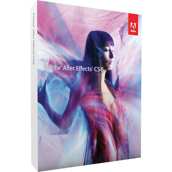 Adobe After Effects CS6, DVD, Mac, DE