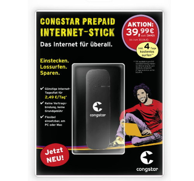Congstar Prepaid Internet-Stick Cellular network modem