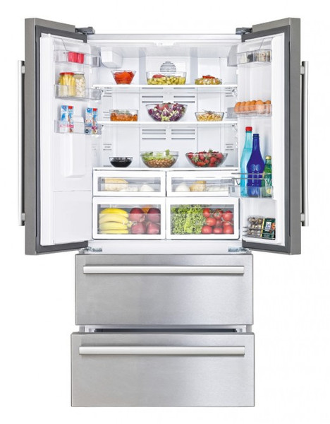 Beko GNE 60520 DX Встроенный A+ Нержавеющая сталь side-by-side холодильник