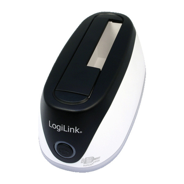 LogiLink QP0017 Schwarz, Weiß HDD-/SSD-Dockingstation