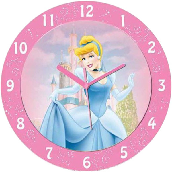 Technoline QWU Princess 1 Quartz wall clock Circle Pink