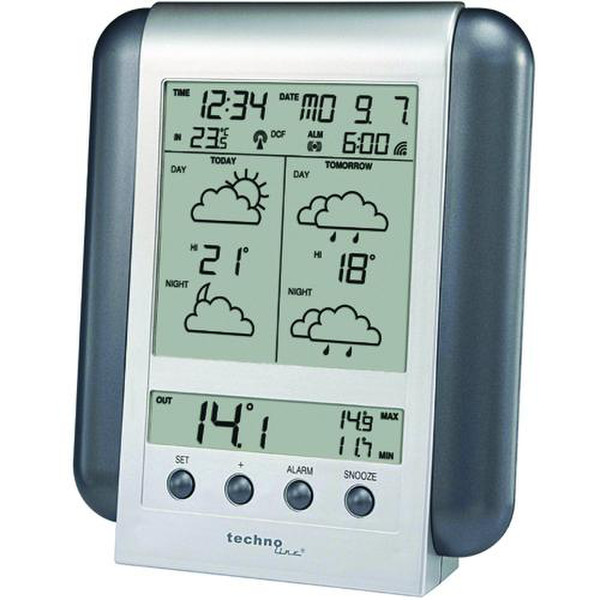 Technoline WM 5412 Grey,Silver weather station