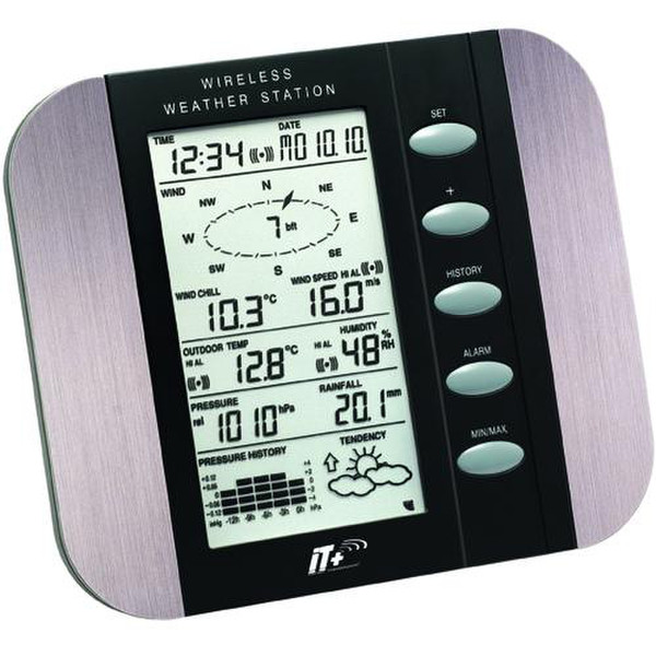 Technoline WS 1600-IT Black,Silver weather station