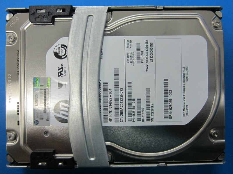 Hewlett Packard Enterprise 653947-001 1000GB SAS Interne Festplatte