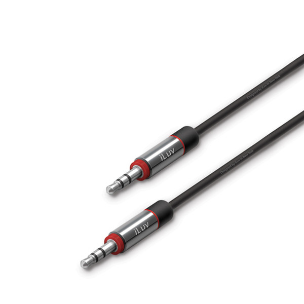 iLuv iCB112 1.8м 3,5 мм 3,5 мм Черный аудио кабель