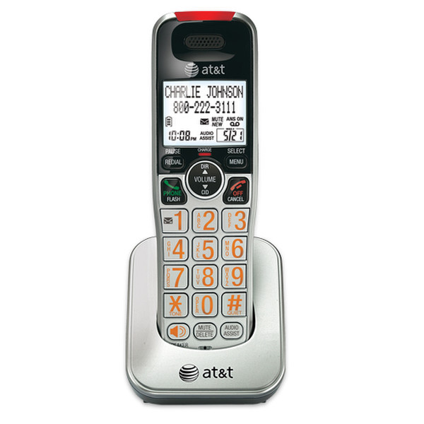 AT&T CRL30102 DECT Anrufer-Identifikation Silber Telefon