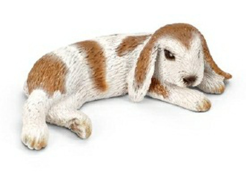 Schleich Dwarf Lop, Lying Коричневый, Белый детская фигурка