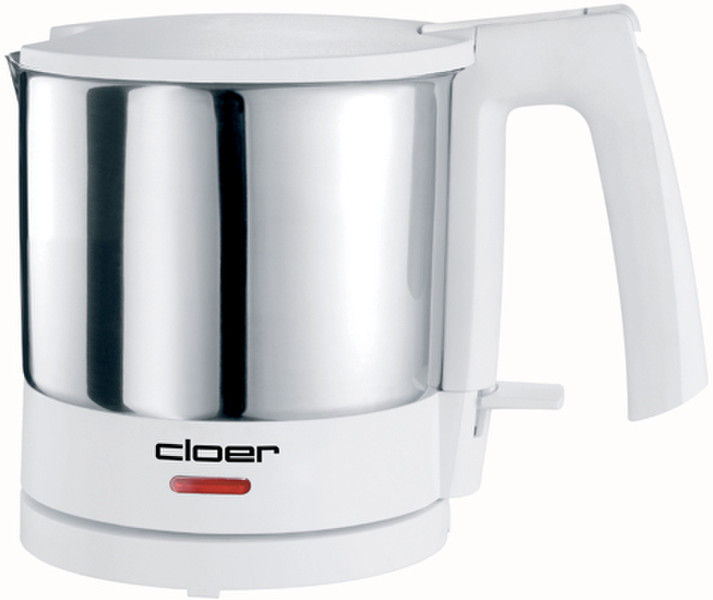 Cloer 4721 1L Stainless steel,White 1800W electrical kettle