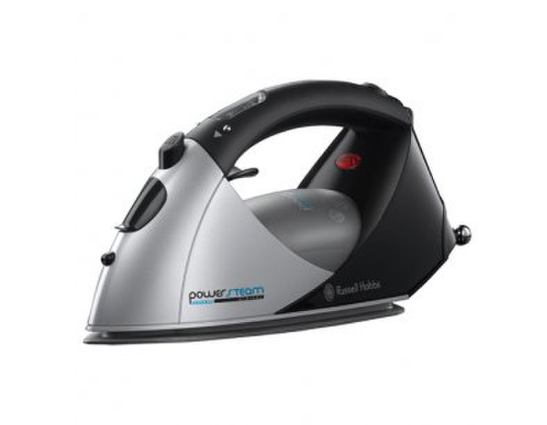 Russell Hobbs Power Steam Digital Dampfbügeleisen Keramik-Bügelsohle 2600W Schwarz, Grau