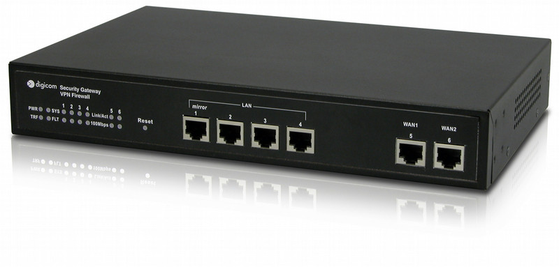 Digicom FW42IP16-U01 200Mbit/s Firewall (Hardware)