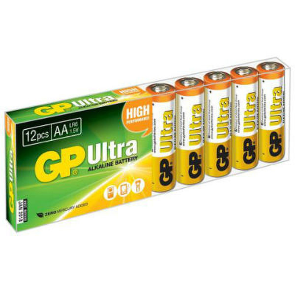 GP Batteries Ultra Alkaline LR6 AA 1.5V Щелочной 1.5В