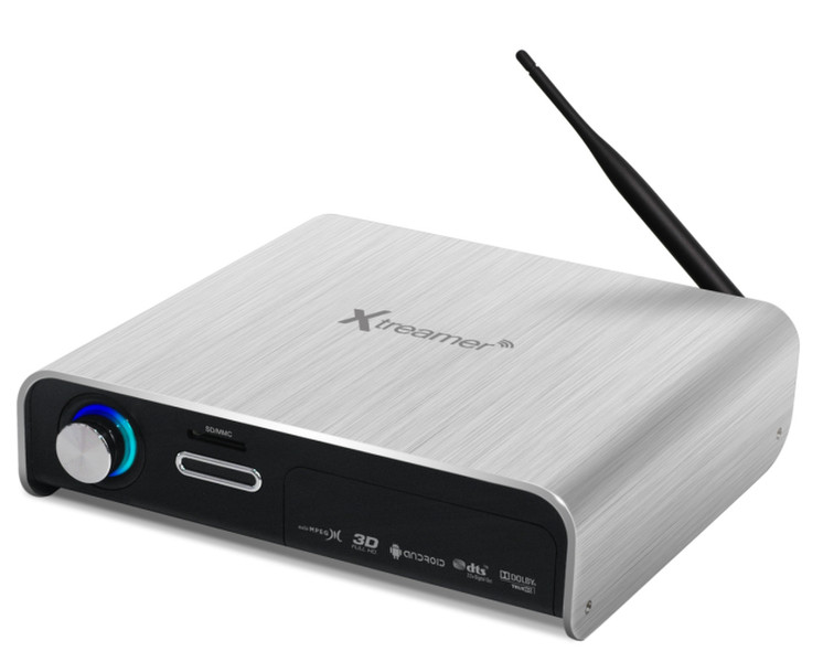 Xtreamer Prodigy 7.1 Wi-Fi Silver digital media player