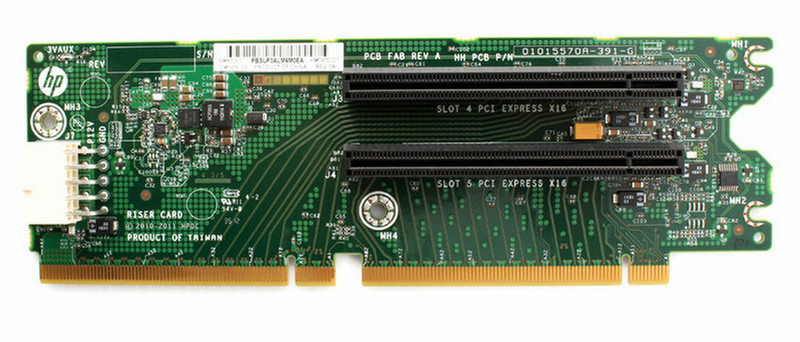 Hewlett Packard Enterprise PCIe Riser Board Внутренний PCIe интерфейсная карта/адаптер