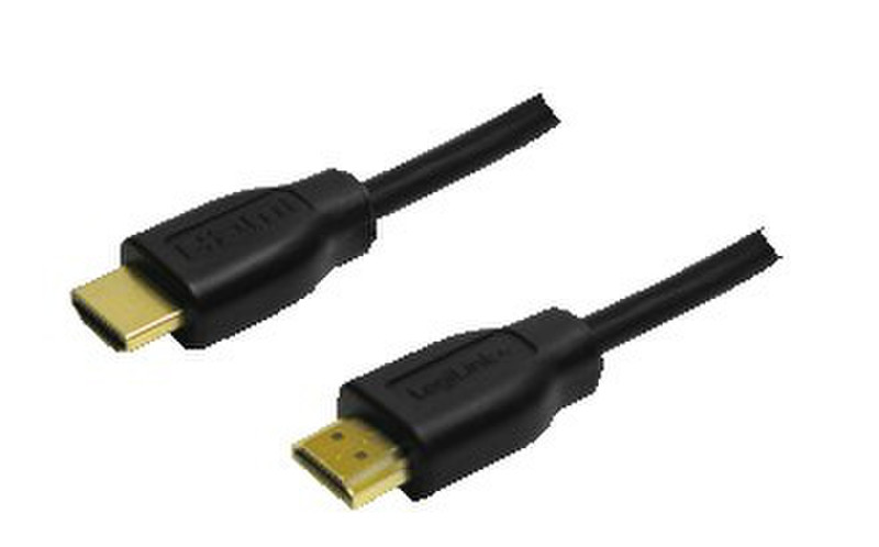 LogiLink 1m HDMI to HDMI - M/M 1m HDMI HDMI Black