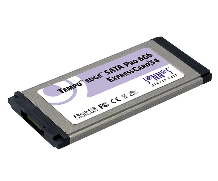 Sonnet Tempo edge SATA интерфейсная карта/адаптер