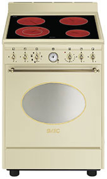 Smeg CO68CMP8 Freestanding Ceramic A Cream cooker