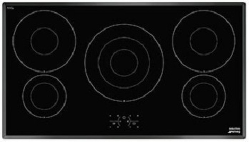 Smeg SI3950B built-in Electric induction Black hob