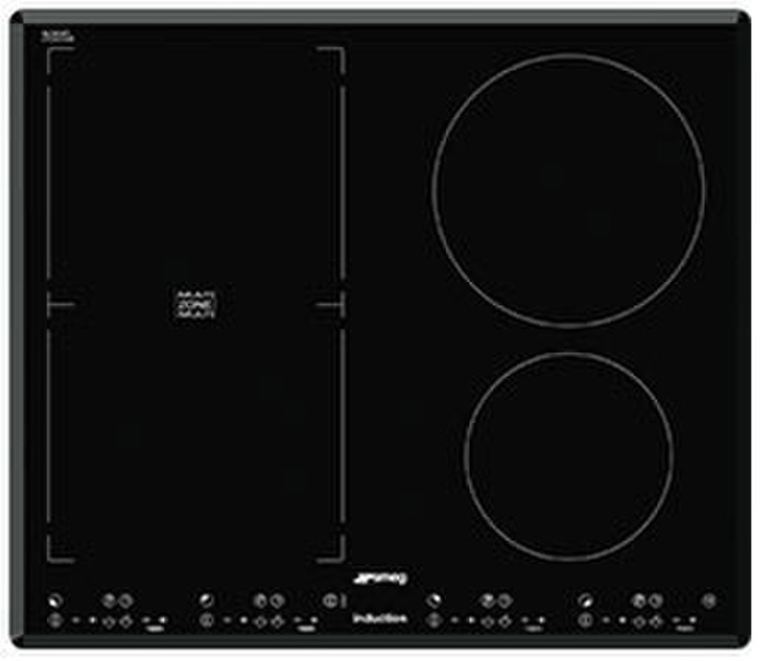 Smeg SIM61B Eingebaut Elektrische Induktion Schwarz Kochfeld