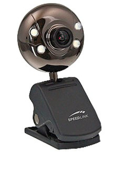 SPEEDLINK SL-6820 0.3МП 640 x 480пикселей USB 2.0 Черный вебкамера