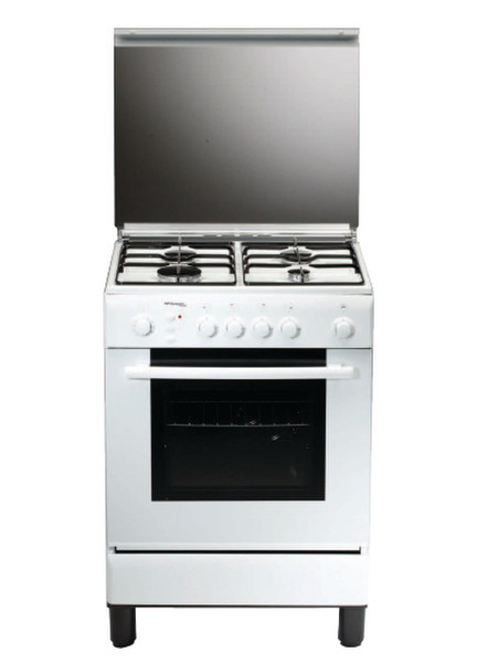 Bompani BI440EP/N Freestanding Gas hob A White cooker