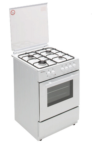 Bompani BI640YA/I Freestanding Gas hob A White cooker