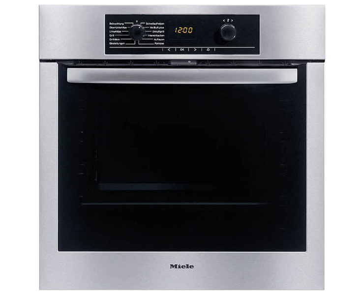 Miele H5140 B Electric oven 76L Black,Brushed steel