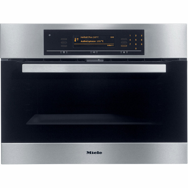 Miele H5081 BP Electric oven 43L A Black,Brushed steel