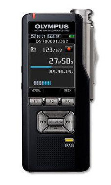 Olympus DS-7000 Флэш-карта Черный диктофон