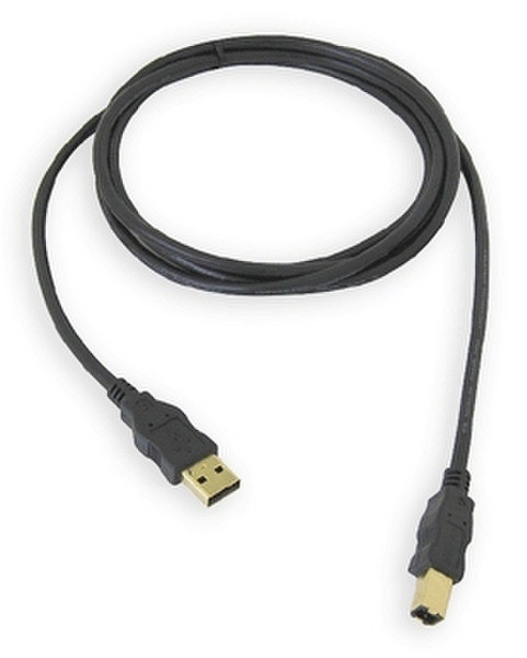 Sigma USB A/B 3m 3m USB A USB B Schwarz USB Kabel