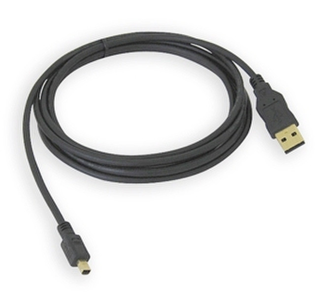 Sigma Hi-Speed USB 2.0 A to mini-B (4-pin) Cable - 2M 2м Черный кабель USB