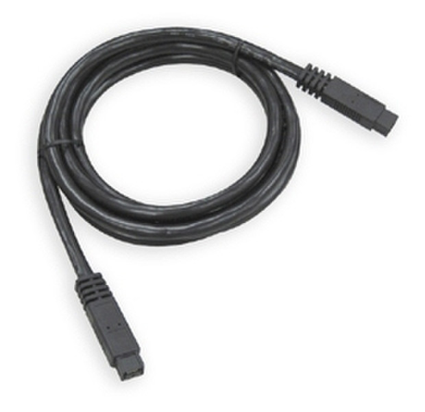 Sigma FireWire 800 9-pin to 9-pin Cable - 2M 2m Schwarz Firewire-Kabel