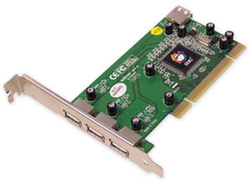 Sigma Dual Profile Hi-Speed USB 4-Port PCI интерфейсная карта/адаптер