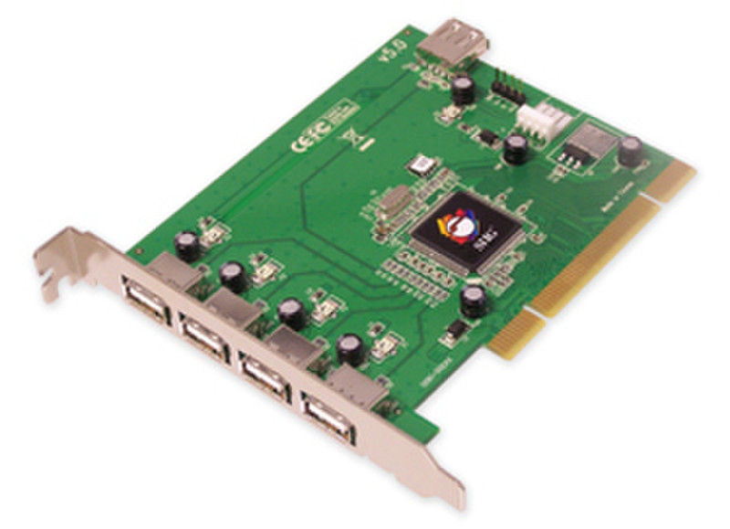 Sigma Hi-Speed USB 5-Port PCI Schnittstellenkarte/Adapter