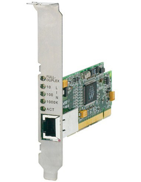 Allied Telesis 32-bit Gigabit Ethernet Adapter Card Eingebaut 100Mbit/s Netzwerkkarte