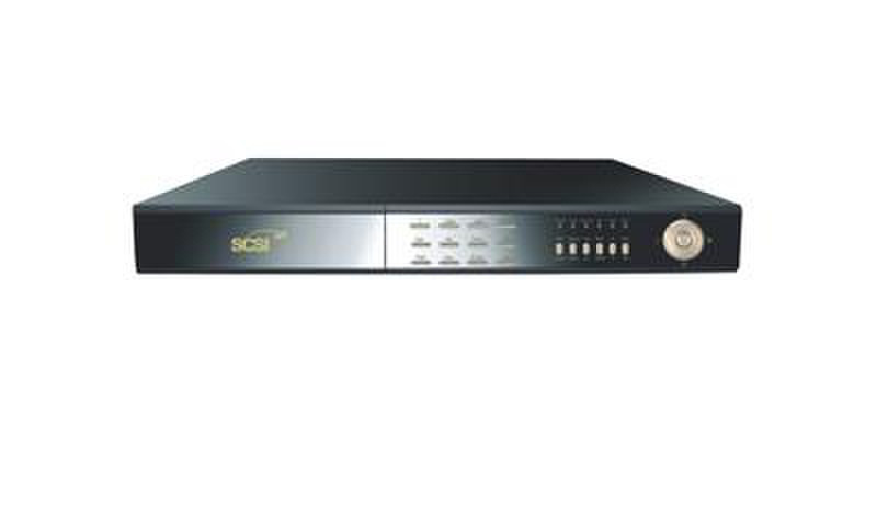 SCSI 16 channel real-time recorder Schwarz Digitaler Videorekorder (DVR)