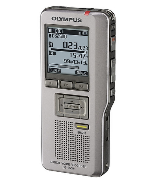 Olympus DS-2500 Флэш-карта Cеребряный диктофон