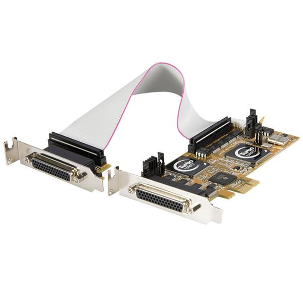 StarTech.com 8 Port Serielle RS232 PCI Express Schnittstellenkarte mit Breakout Kabel - Low Profile