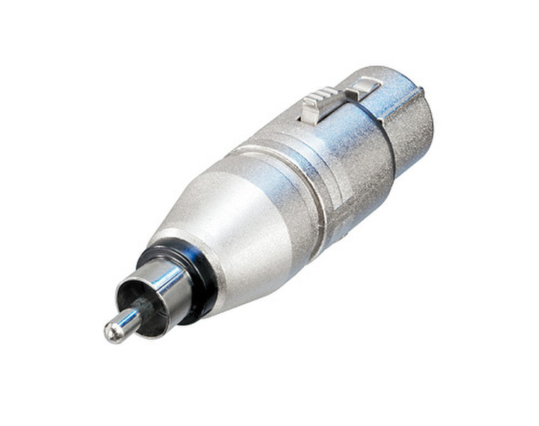 Neutrik NA2FPMM RCA XLR Cеребряный кабельный разъем/переходник