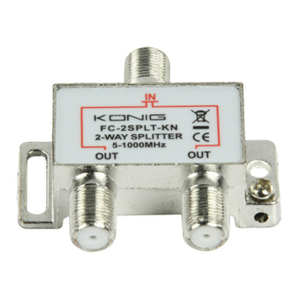 König FC-2SPLT-KN Cable splitter Kabelspalter oder -kombinator