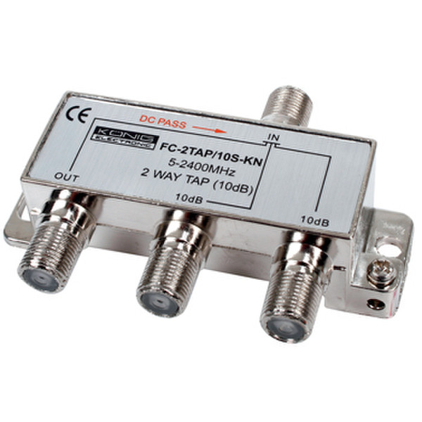 König FC-2TAP/10S-KN Kabelspalter oder -kombinator