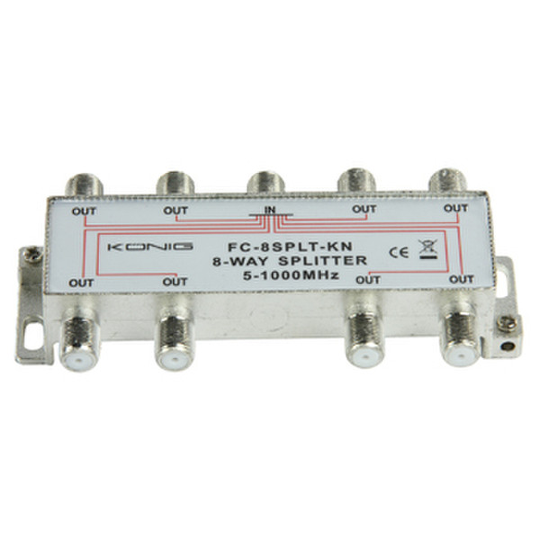 König FC-8SPLT-KN Cable splitter Kabelspalter oder -kombinator