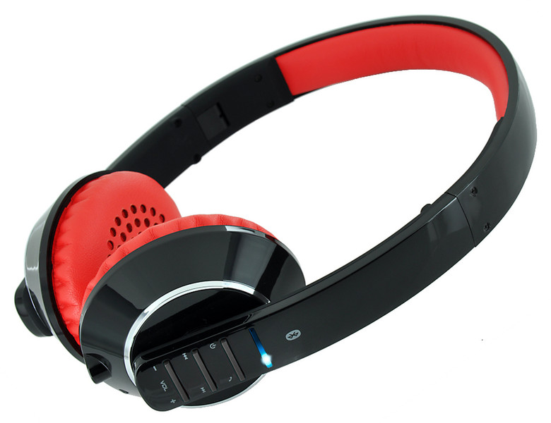 MEElectronics Air-Fi AF32 Ohraufliegend Kopfband Schwarz, Rot